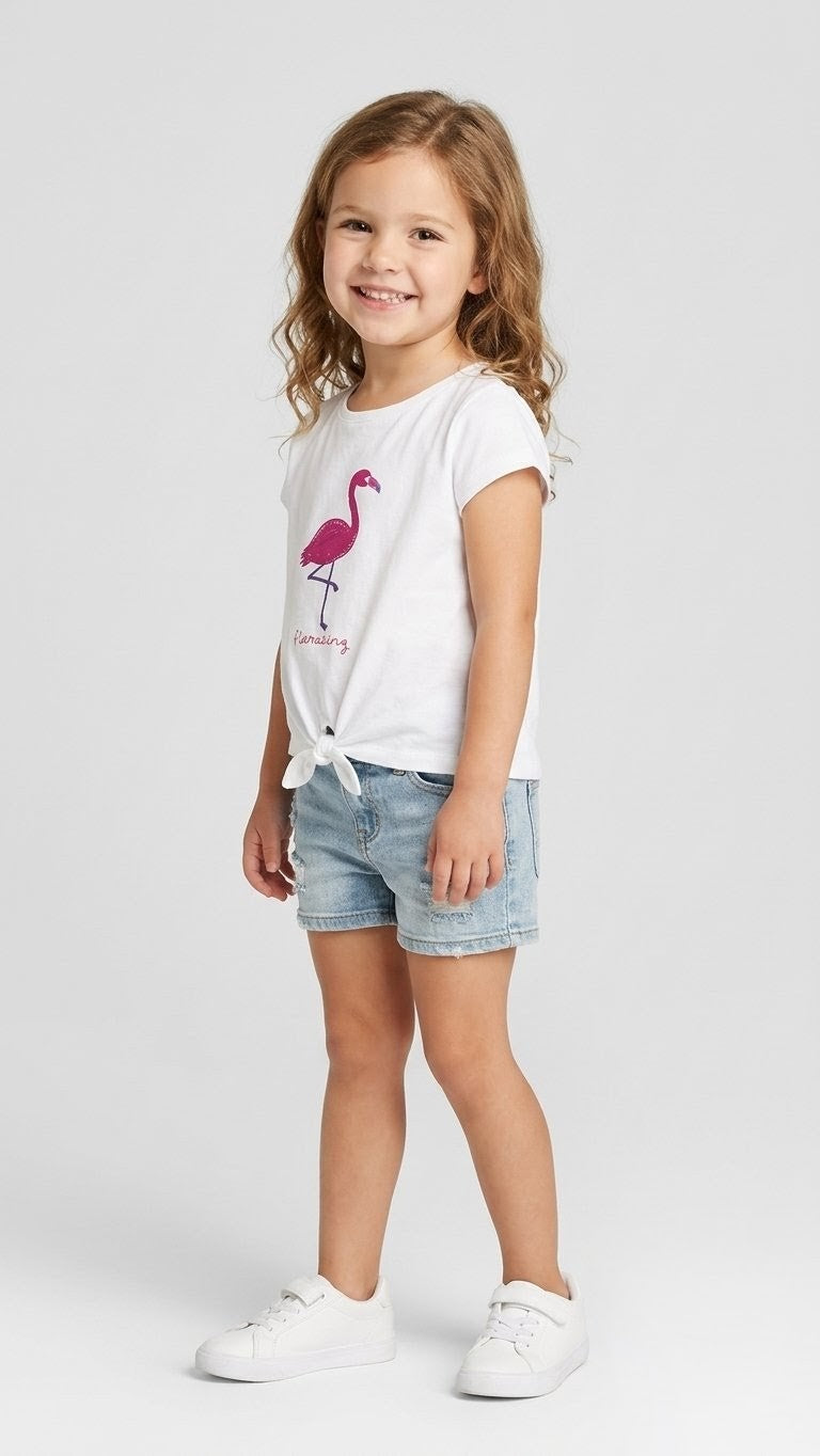 Girls Printed Top
