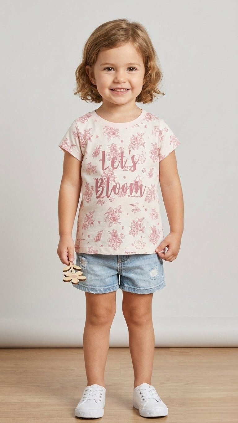 Girls Printed T-Shirt
