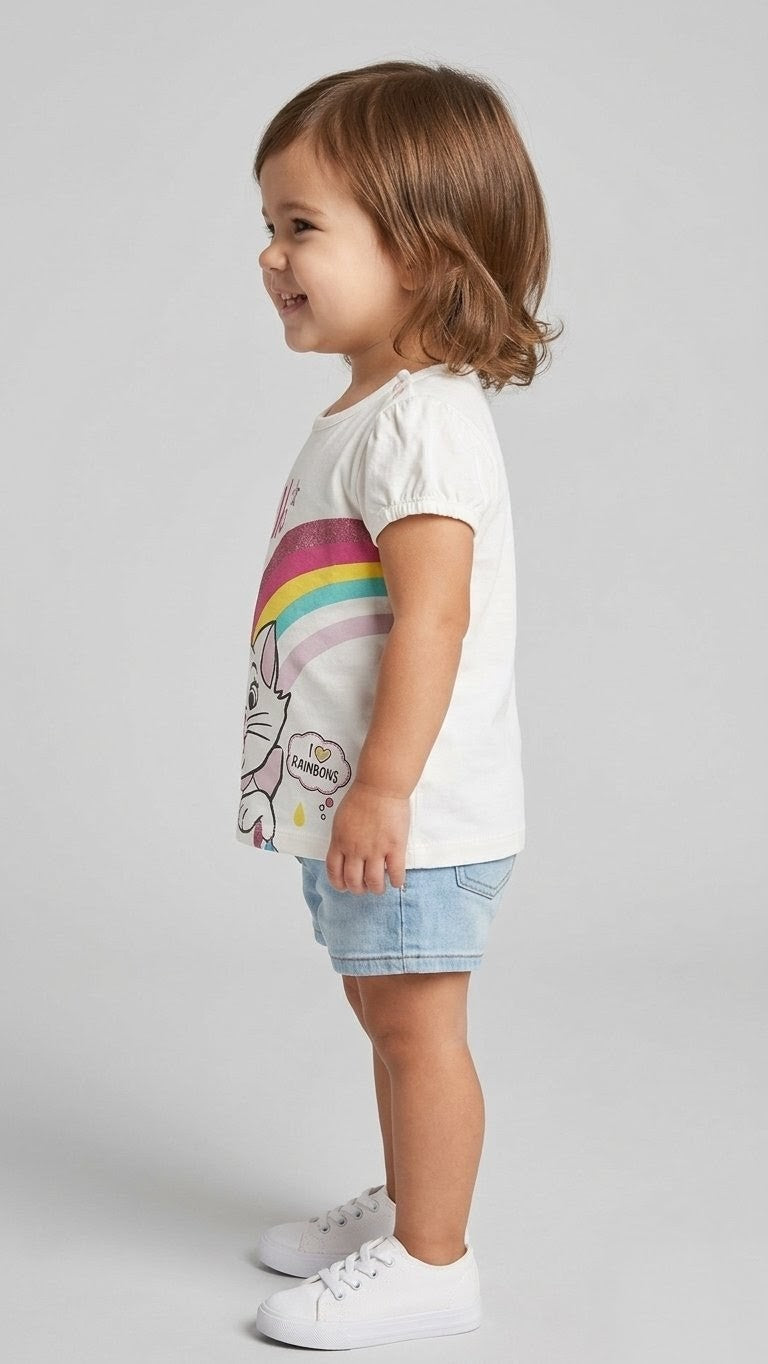 Girls Printed Top