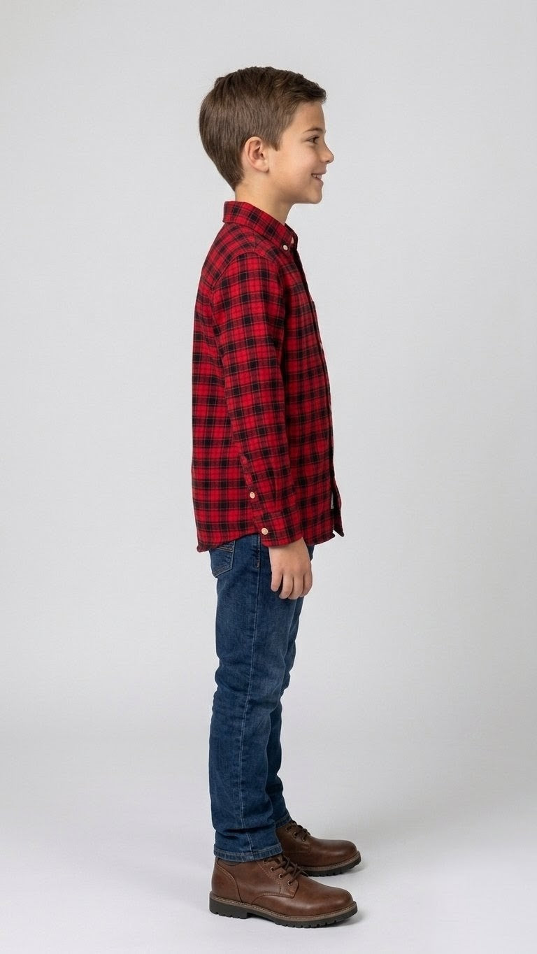 Boys Checked Shirt