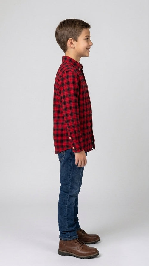 Boys Checked Shirt