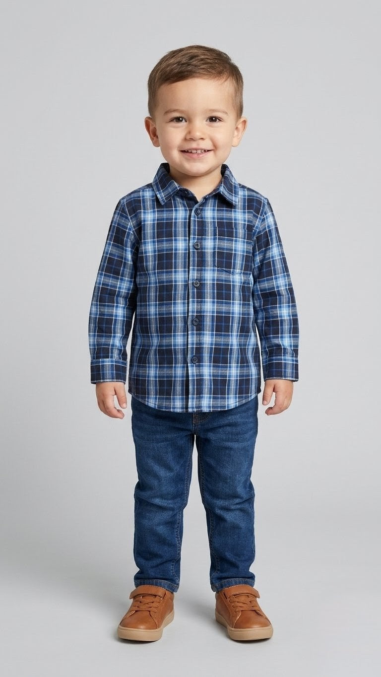 Boys Checked Shirt