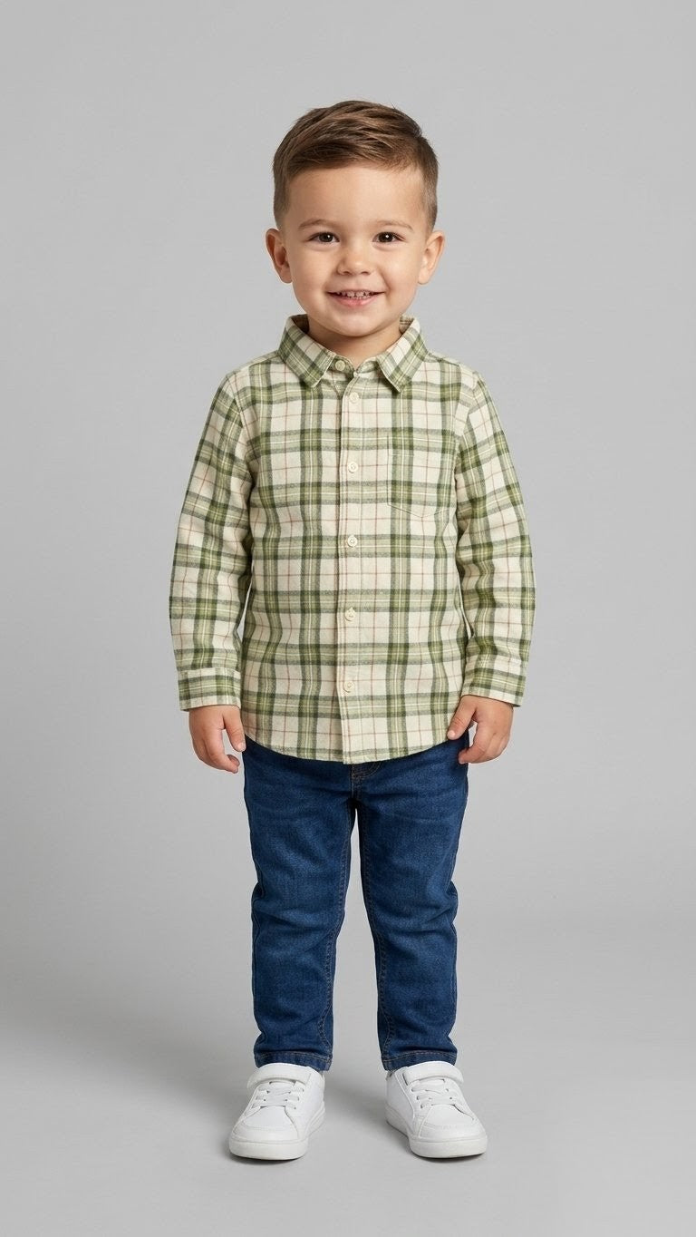 Boys Checked Shirt