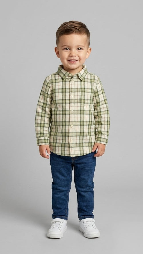 Boys Checked Shirt