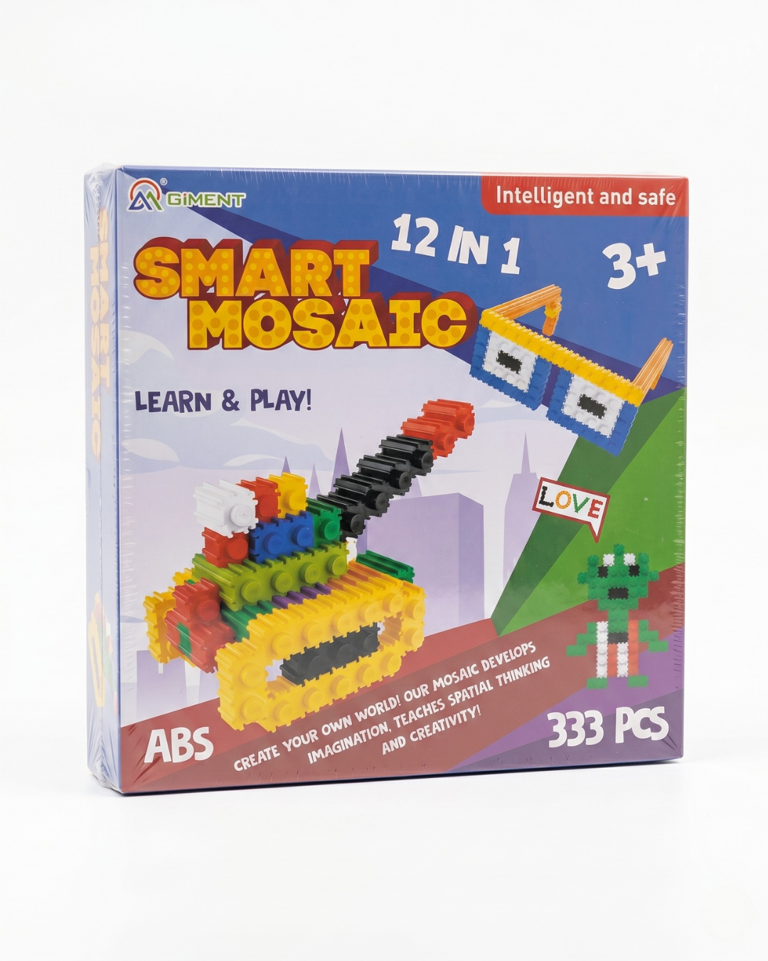 Building Blocks Set (333 Pieces)