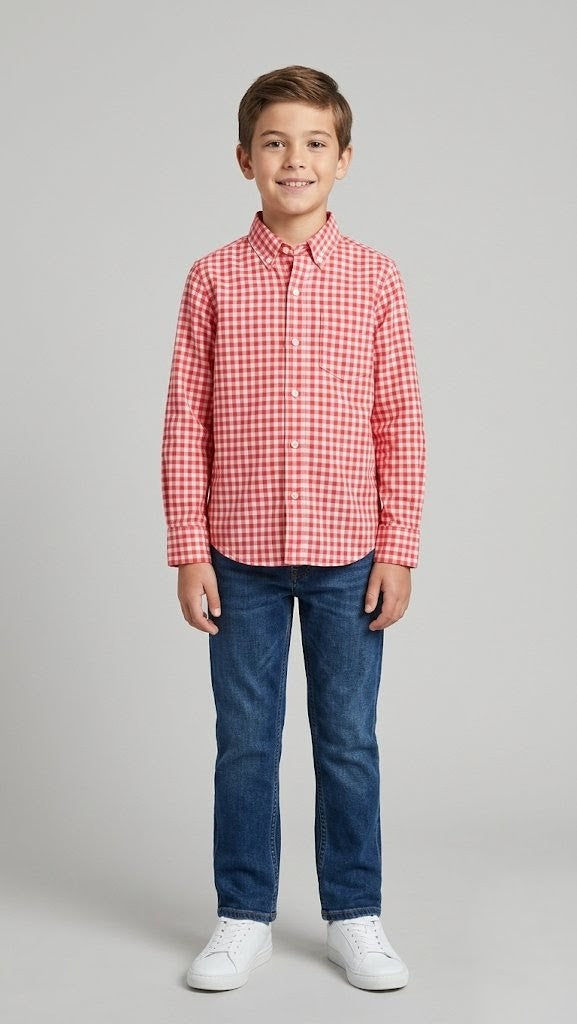 Boys Checked Shirt