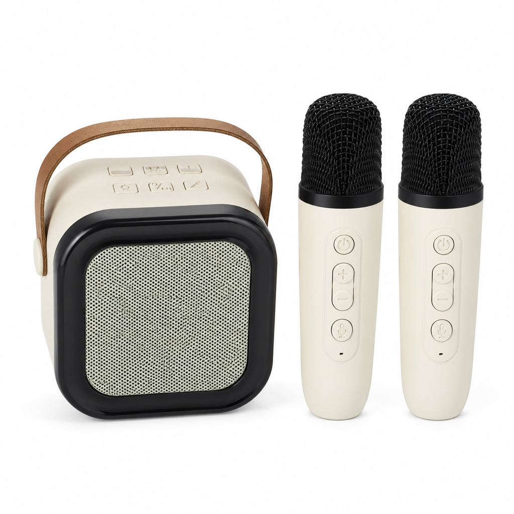 KidiTune Duet Portable Karaoke Speaker Set