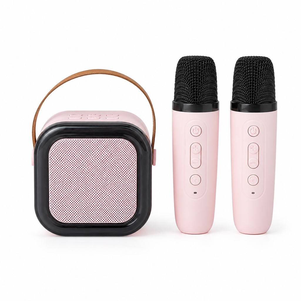 KidiTune Duet Portable Karaoke Speaker Set
