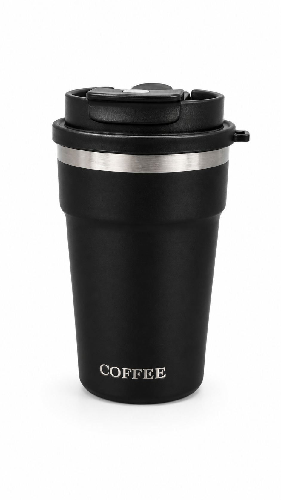 Mini Thermal Coffee Cup with Flip-Lock Lid