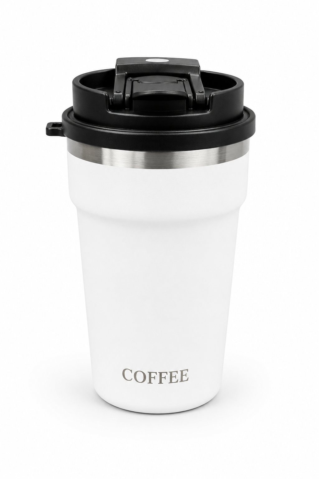 Mini Thermal Coffee Cup with Flip-Lock Lid