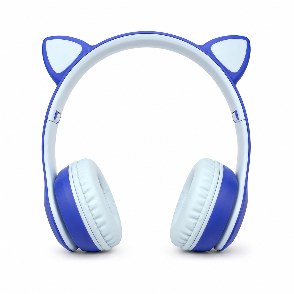 Whimsical Cat Wireless Smart Headphones