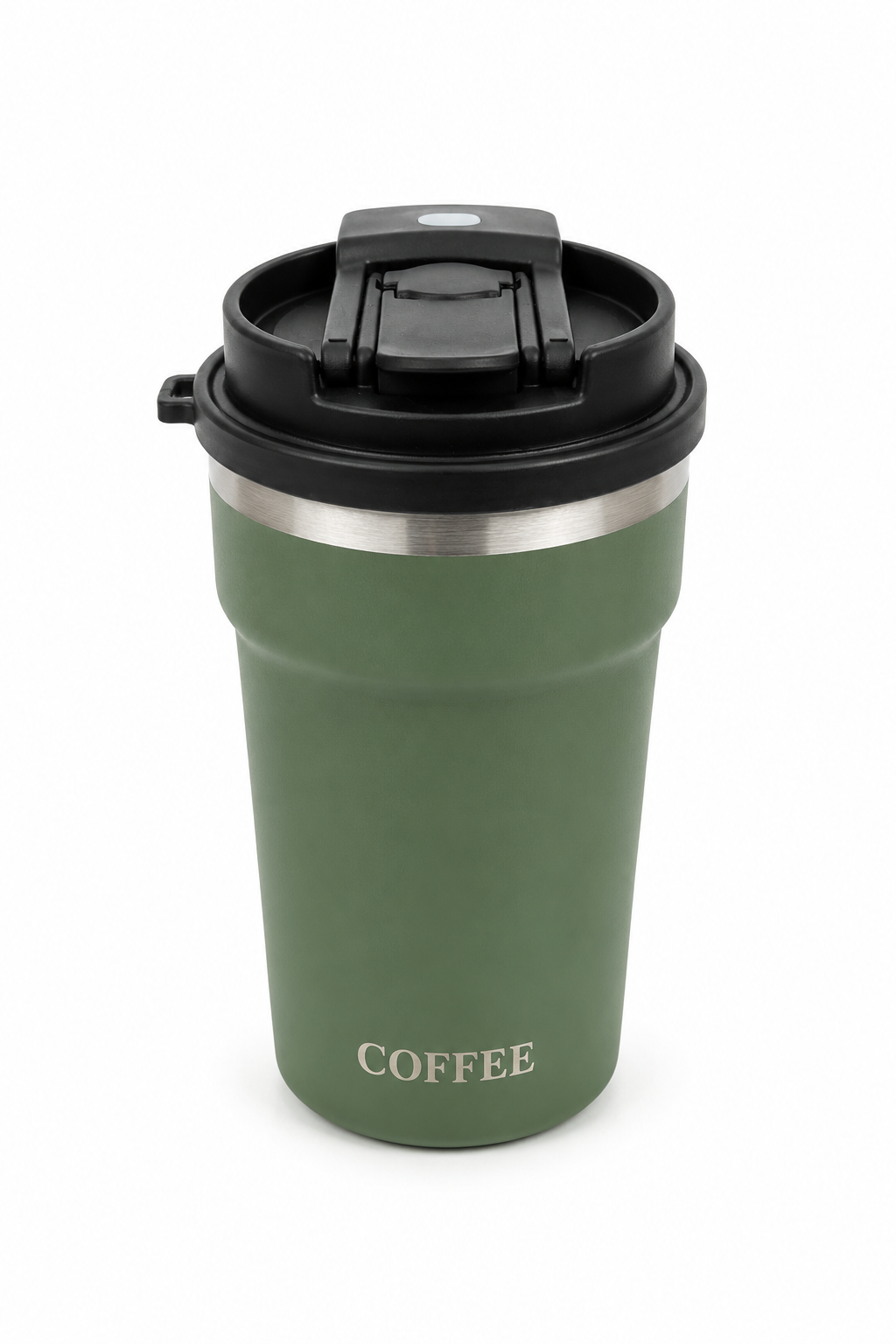 Mini Thermal Coffee Cup with Flip-Lock Lid