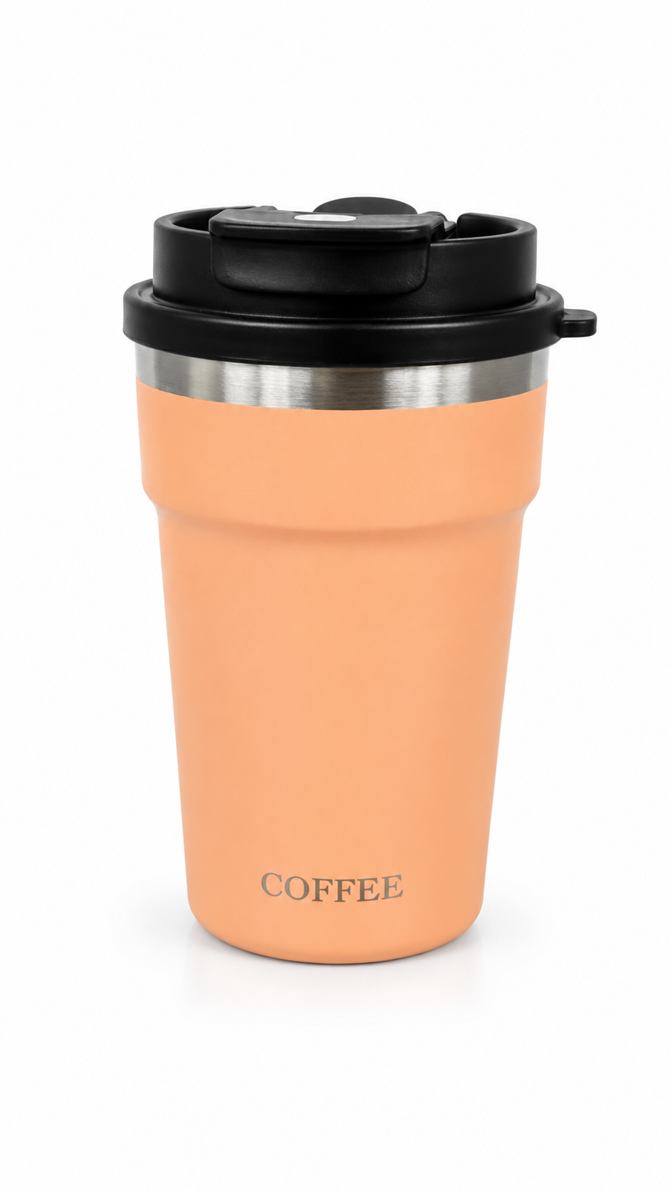 Mini Thermal Coffee Cup with Flip-Lock Lid